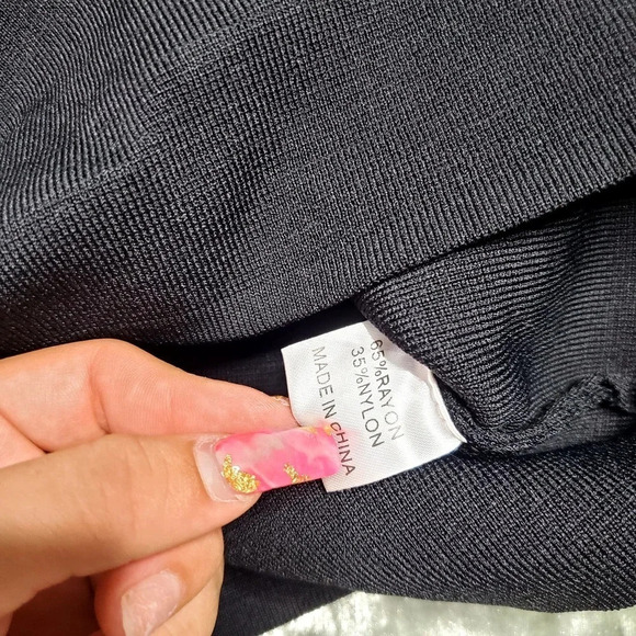 Seek The Label Black Bodycon Dress - Picture 8 of 10